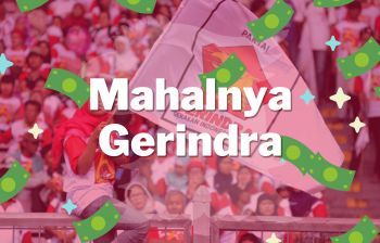 Mahalnya Gerindra